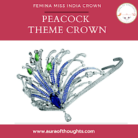 Nature theme Crown Of Femina Miss India