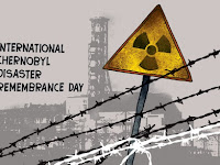 International Chernobyl Disaster Remembrance Day: 26 April.