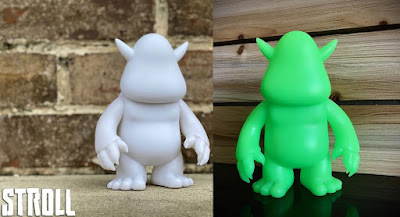 Stroll Do It Yourself Blank Vinyl Figures by Spanky Stokes x Strangecat Toys