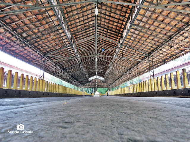 Perspectiva artística de um dos recintos de exposições do Parque da Água Branca - São Paulo