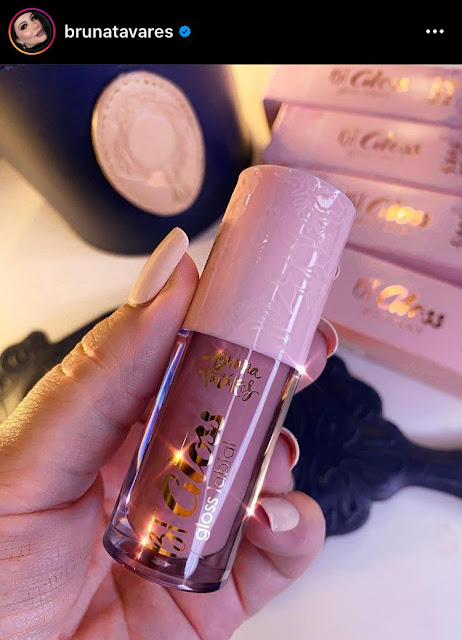 BT GLOSS LINHA BRUNA TAVARES INSTAGRAM