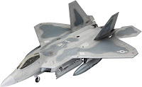 Revell 1/72 Lockheed Martin F-22A Raptor (03858) Color Guide & Paint Conversion Chart