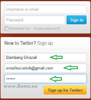 Cara Membuat Twitter