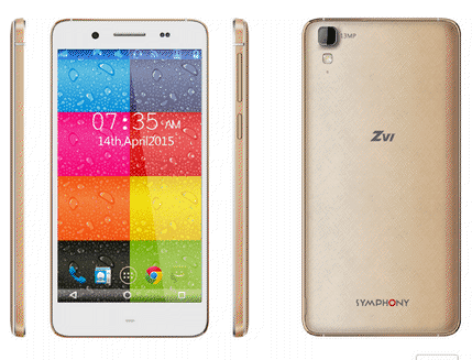 Symphony ZVI Lollipop Official Firmware Free Download