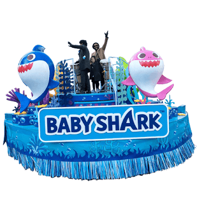 Baby Shark float in Macy’s Thanksgiving Day Parade