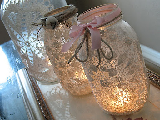 super simple little decor craft perfect for wedding shower home