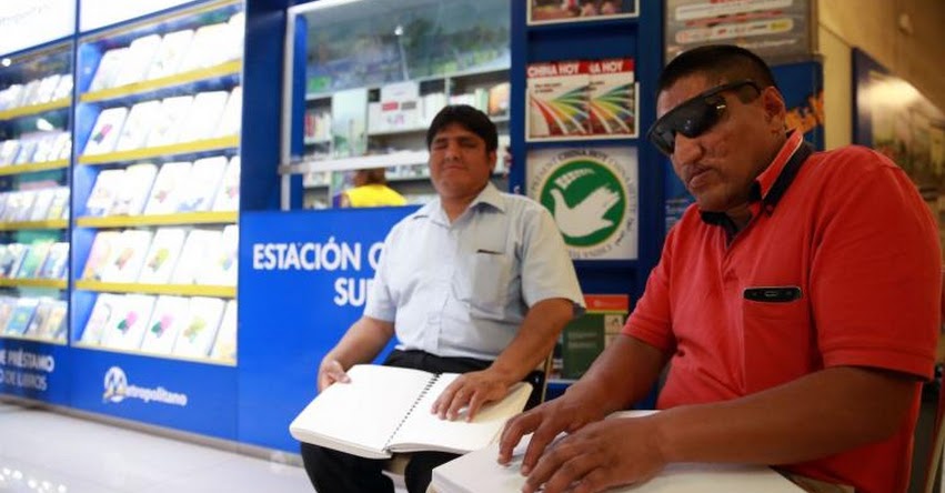 EL METROPOLITANO: Bibliómetros cuentan con libros en sistema Braille