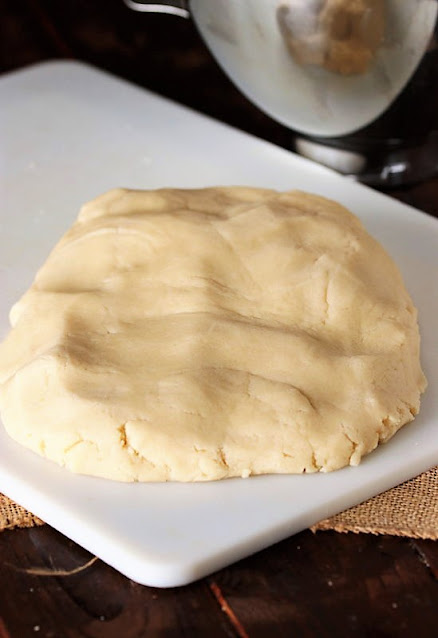 Butter Cookie Dough to Make Valentine Raspberry Sandwich Cookies Image