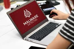 computer is infected with malware?