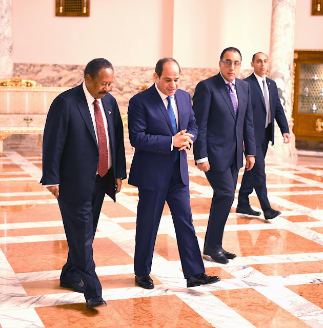 السيسي يؤكد دعم مصر الكامل لأمن واستقرار السودان