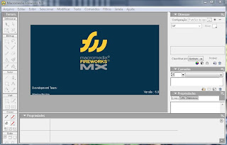 Macromedia Fireworks MX em português.