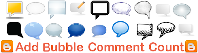 Add Bubble Comments Count using CSS in Blogger Post Title