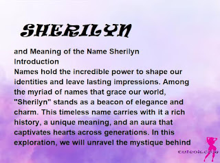 meaning of the name SHERILYN