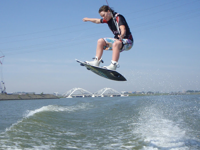 Ik wakeboardend