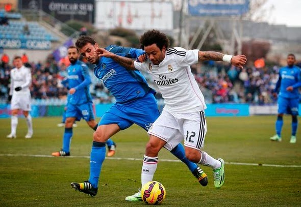 Hasil pertandingan Getafe 0-3 Real Madrid