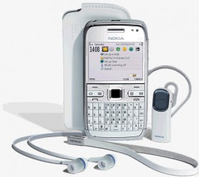 Nokia E72 putih white