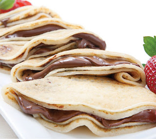 Chocolate Filled Crepes recipe