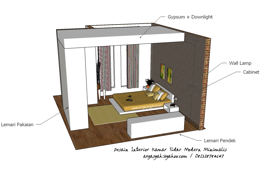 Tips Dalam Mendesain Kamar Tidur Yang Nyaman - Argajogja's 