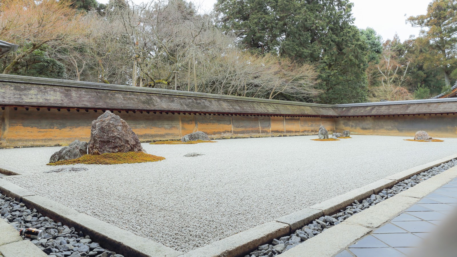 龍安寺枯山水石庭 第一次日本京阪奈自由行旅 十七