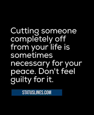 cutting someone completely