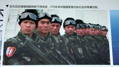 Image of a PLA special forces unit in China.