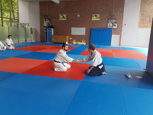 Remise de ceinture noire Aikibudo