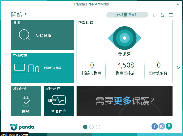 Panda Free Antivirus 18 06 中文版 熊貓免費防毒軟體 阿榮福利味 免費軟體下載