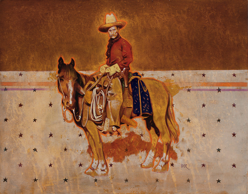 Real Cowboys Paintings by David Kammerzell.