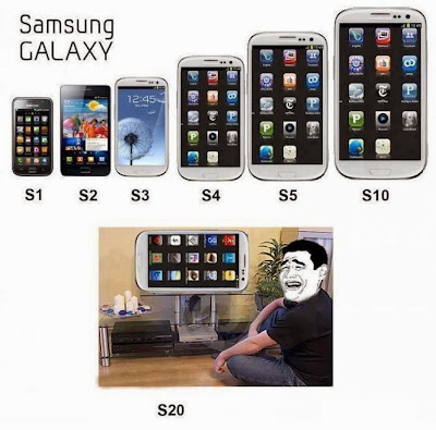 Beginilah rupa samsung S20 nanti hehe