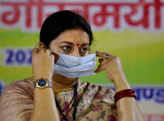 smriti-irani-covid-posetive