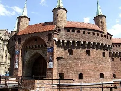 View of the Barbican of Krakow