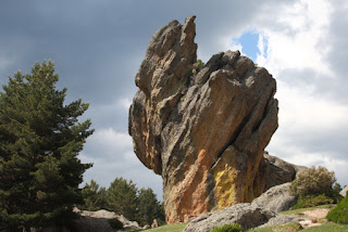 Cstroviejo, Ciudad encantada soriana, laberinto karstico, España,