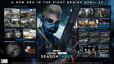 Season 3 for Call of Duty Black Ops Cold War and Warzone