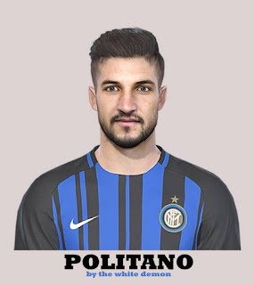 PES 2019 Faces Matteo Politano by The White Demon