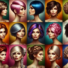 Blogroni - List Woman Hair Style di Bing Image Creator