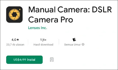 manual camera dslr