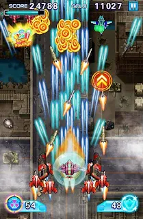 Screenshots of the Air fighter war: Armageddon for Android tablet, phone.