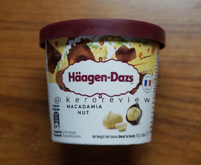 รีวิว ฮาเก้นดาส ไอศกรีมรสแมคคาดาเมีย (CR) Review Ice Cream Macadamia Nut Flavor, Haagen Dazs Brand.