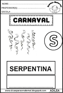 carnaval, educação infantil