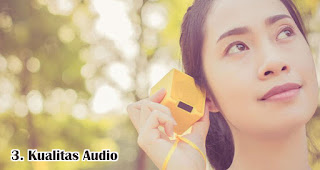 Kualitas Audio merupakan tips memilih speaker bluetooth