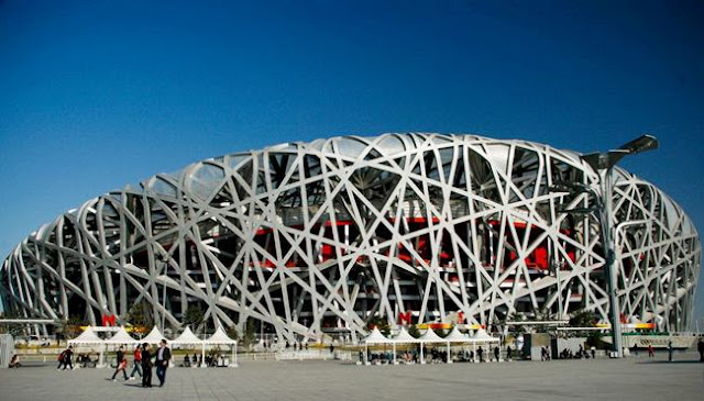 The National Stadium in Beijing