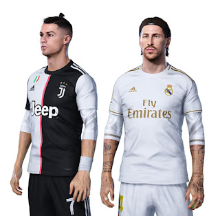 PES 2020 Cristiano Ronaldo & Sergio Ramos 3/4 Sleeve by SuperNova