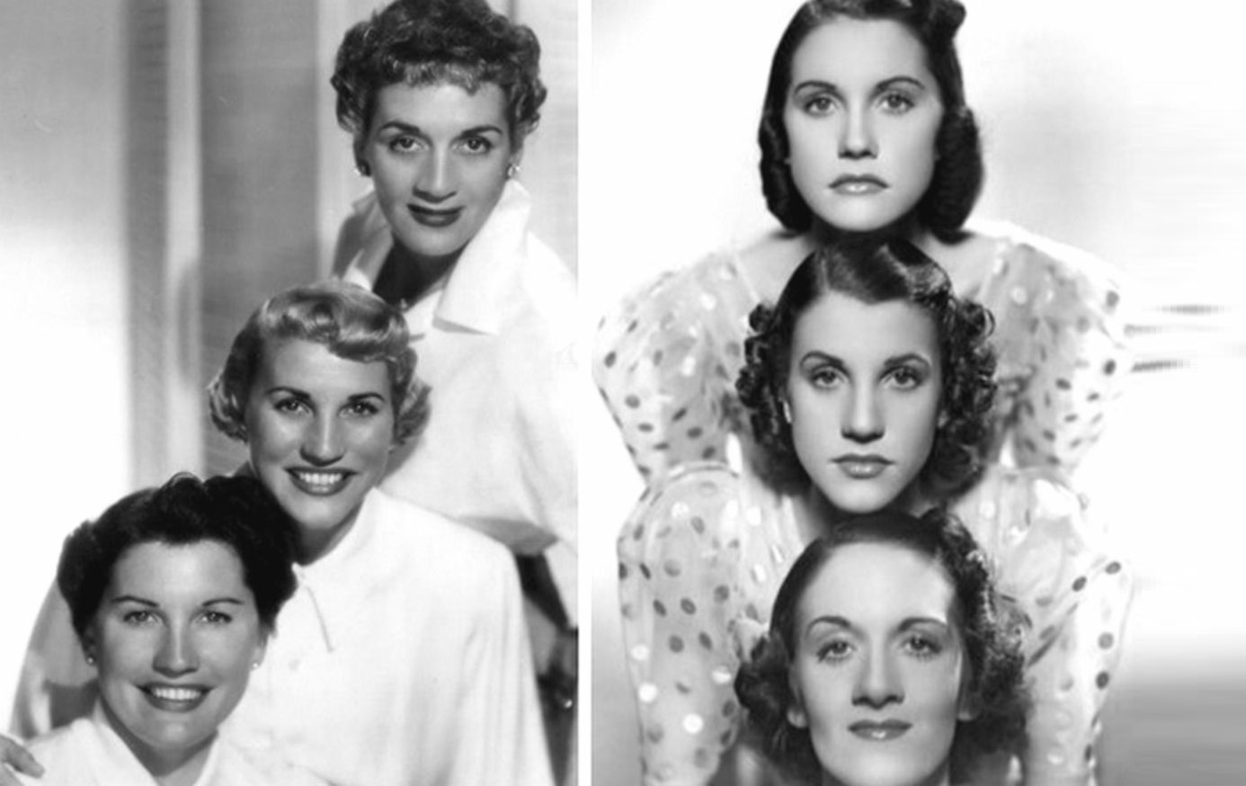 Трио сестер. The Andrews sisters. The Andrews sisters в старости. Трио сестры. Америка 1920 сестры Эндрюс...