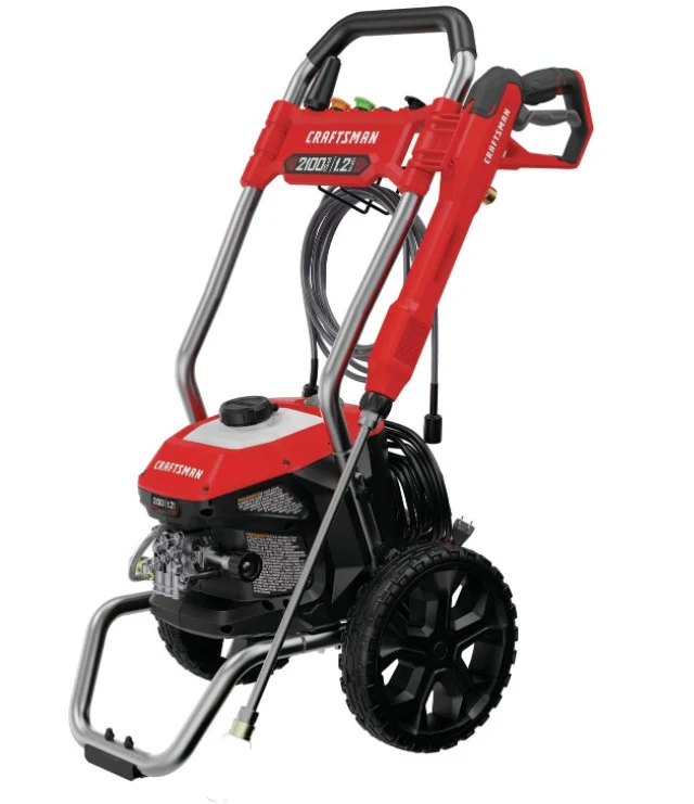 CRAFTSMAN Electric Pressure Washer, Cold Water, 2100-PSI, 1.2 GPM, Corded (CMEPW2100)