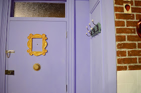 Friends purple door