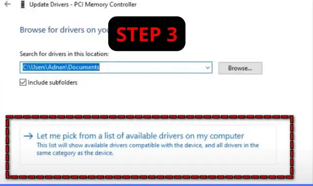 pci memory controller drivers
