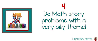 8 Ways to Spice Up April Fool's Day! Here are 8 different ways for elementary children to have fun on April Fool's Day, but keep on learning as well!