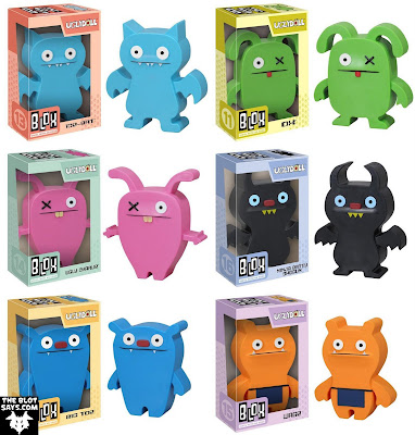 Uglydoll Blox Vinyl Figures by Funko - Ice-Bat, Ox, Ugly Charlie, Ninja Batty Shogun, Big Toe & Wage