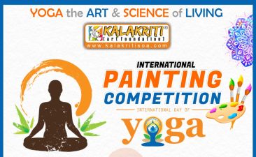 International Painting Competiton on International Day of Yoga