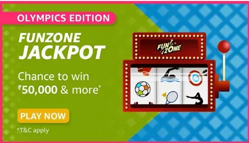 Amazon Olympics Edition FunZone Jackpot